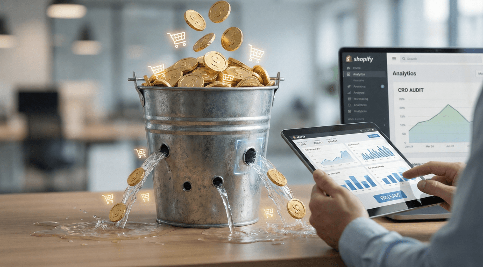 Shopify CRO: Plug 5 Hidden Leaks Draining Your Sales Funnel Revenue