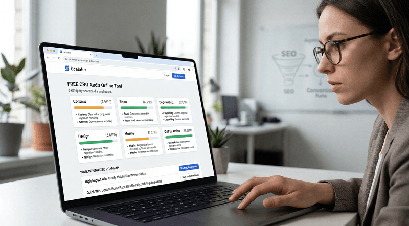 Discover Why Your Visitors Leave Without Buying With Our Free CRO Tool