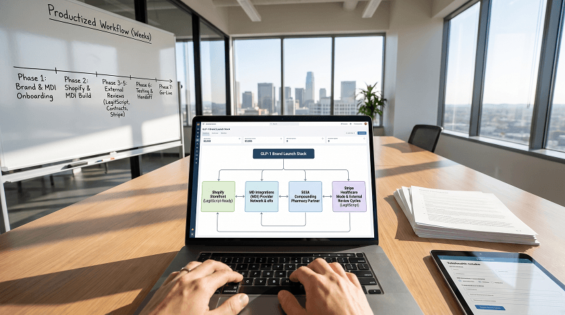 Launch Your GLP-1 Brand Easily with Our Complete Service